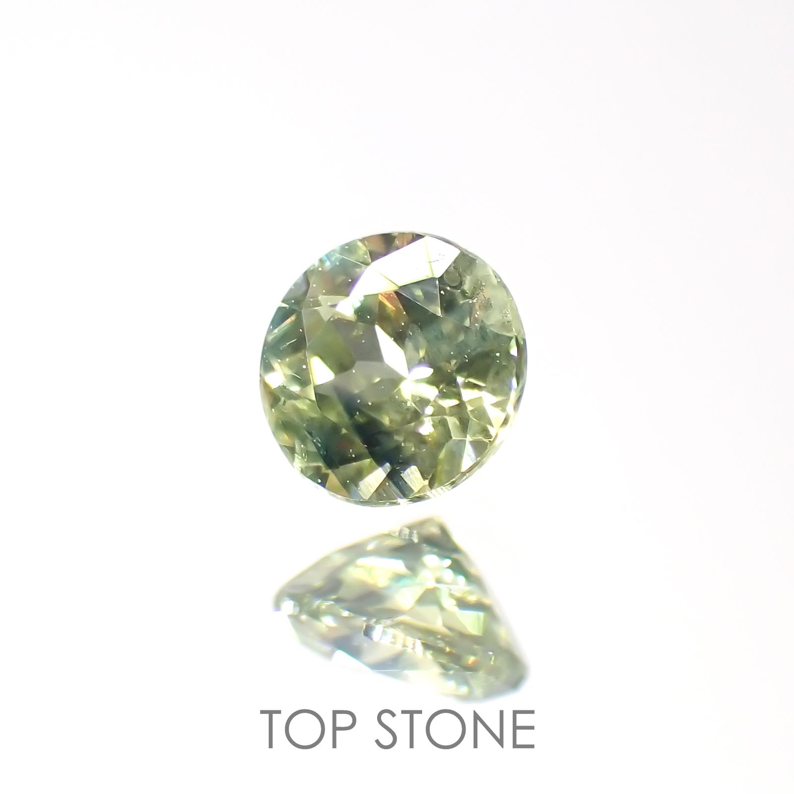 イエローサファイア(宝石名イエロー・サファイア) ケニア産 0.18ct 識別済[20118024]3.3×3.2mm前後