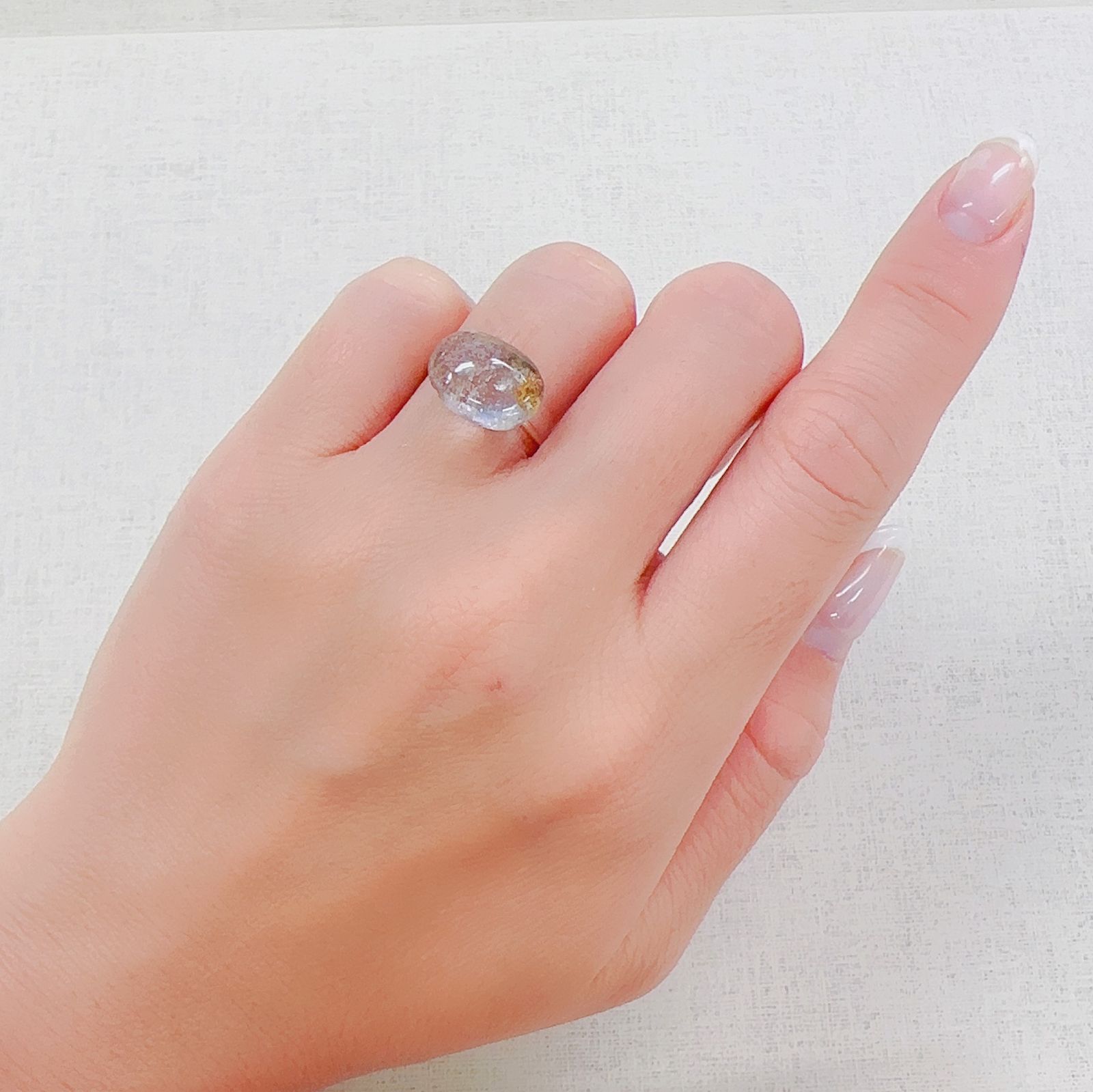 ガーデンクォーツ ブラジル/タイ産 6.01ct[230522084]13.5x10.1mm前後