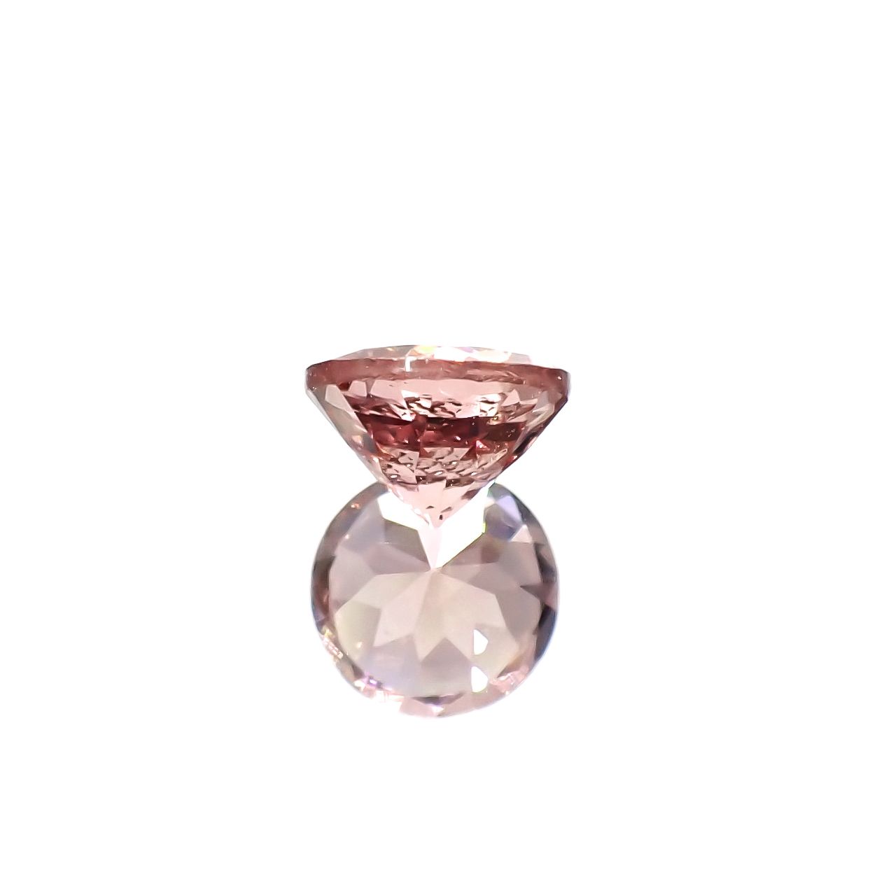 カラーシフトマラヤガーネット タンザニア産 0.94ct[231124345]5.9x5.8mm前後