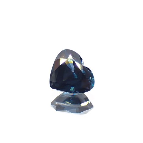 ブルースピネル(宝石名ブルー・スピネル)スリランカ産 1.357ct ソ付(彩珠)[231224447]6.3x7.3mm前後
