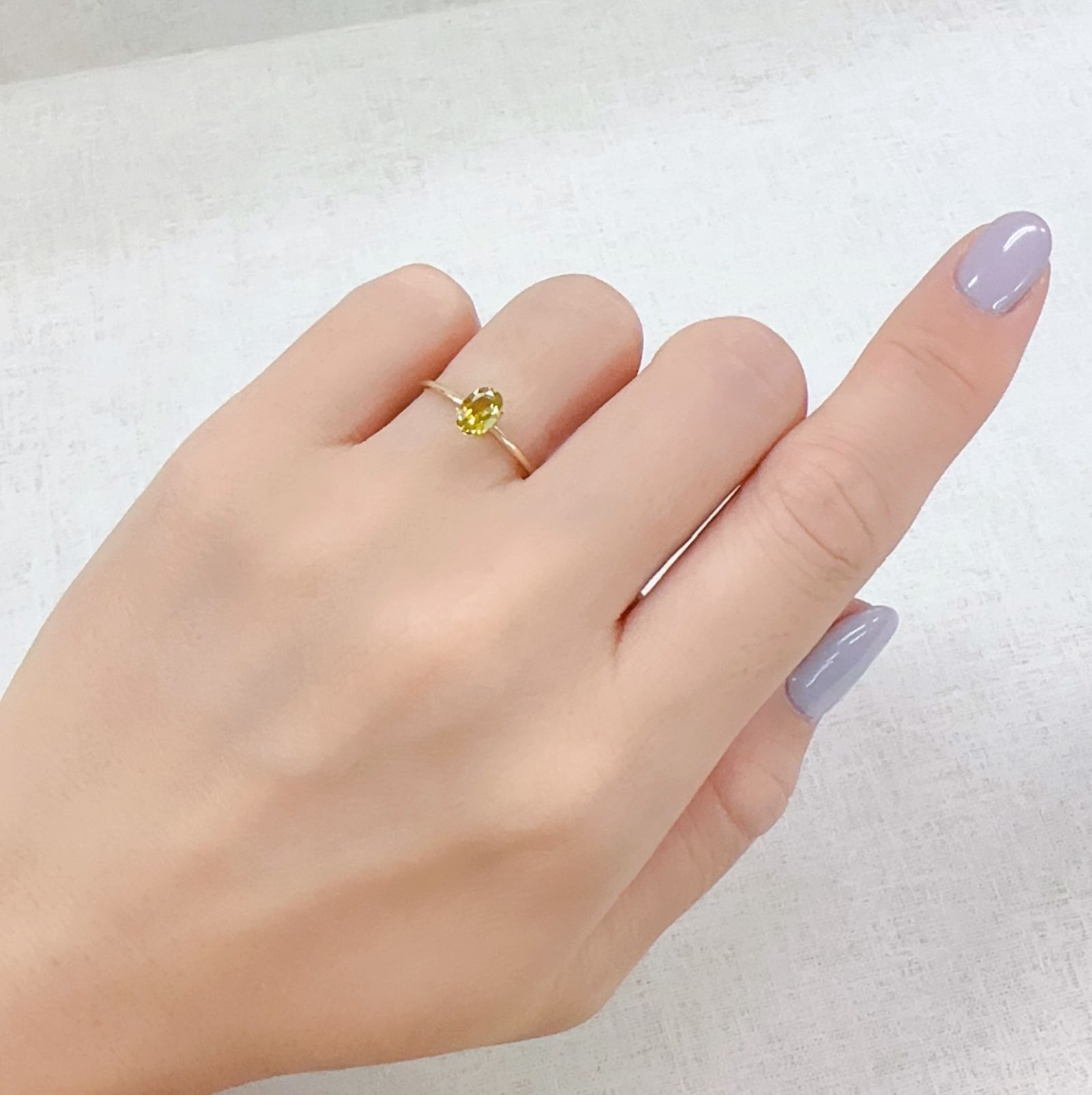 カナリートルマリン ザンビア・カナリー鉱山産 0.50ct[230823144]6.2x4.1mm前後