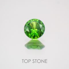 デマントイドガーネット(宝石名デマントイド・ガーネット)ロシア産 0.14ct 識別済[220717105]3.1x3.1mm前後