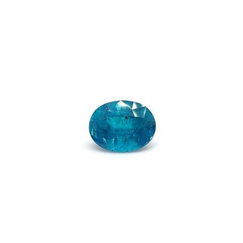 パライバトルマリン(宝石名トルマリン/別名パライバ・トルマリン)エチオピア産 GIA鑑付 1.24ct / 7.85x6.19mm前後 [260933198]