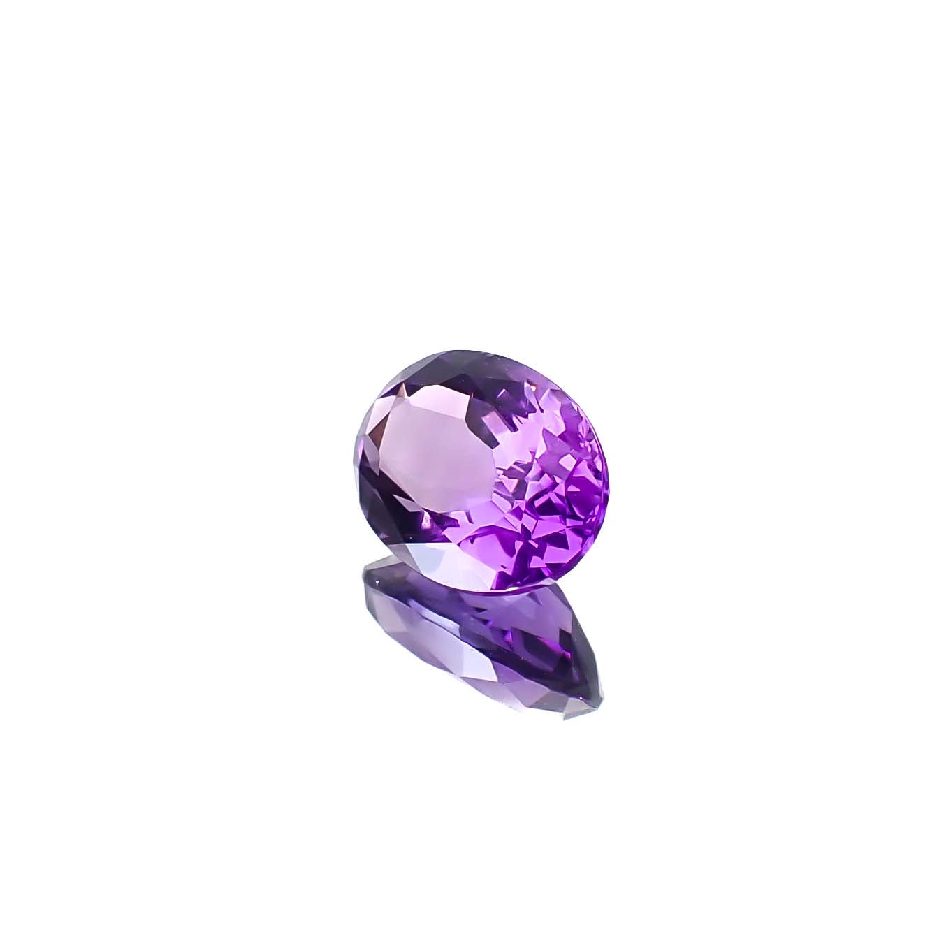 カラーシフトアメジスト ブラジル/ウルグアイ産 1.23ct [250530325]8.2x6.3mm前後