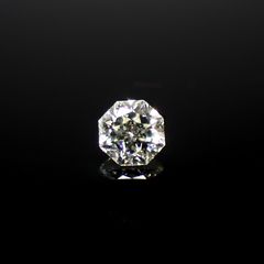 ◇オクタゴンカット◇ダイヤモンド 0.12ct[240427034]3x2.9mm前後