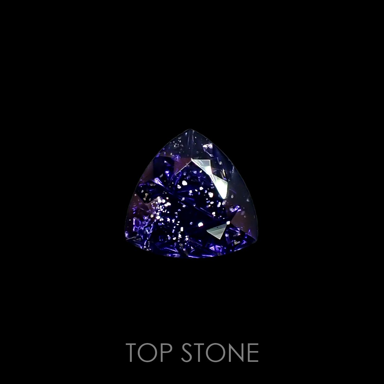 ◇甲州貴石切子Plus Three◇アイオライトサンストーン カード付き ブラジル/インド産 ルース 1.151ct[210913350]8×8.1mm前後