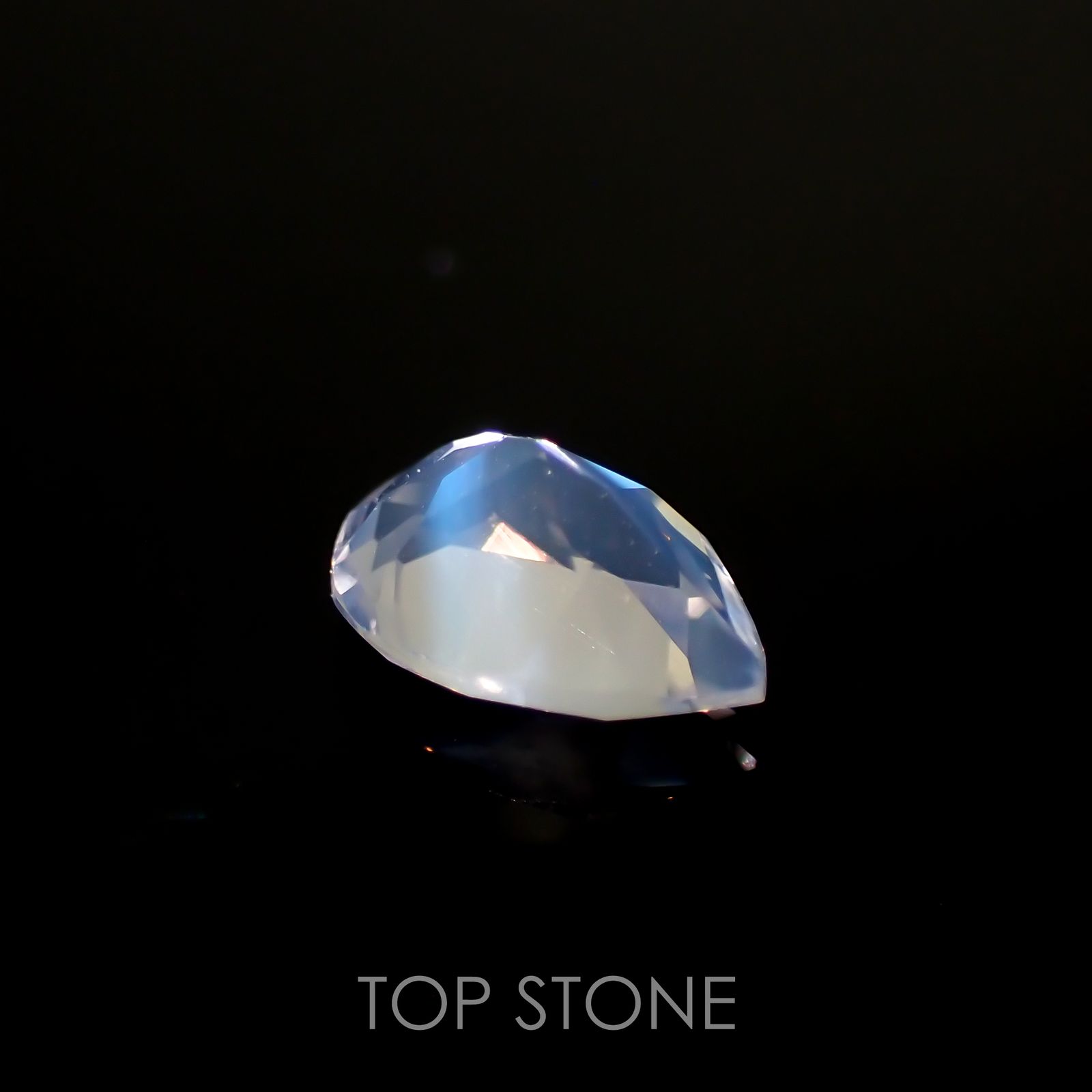 ムーンストーン(宝石名ムーンストーン)インド/スリランカ産 0.58ct 識別済[211113666]7x5mm前後