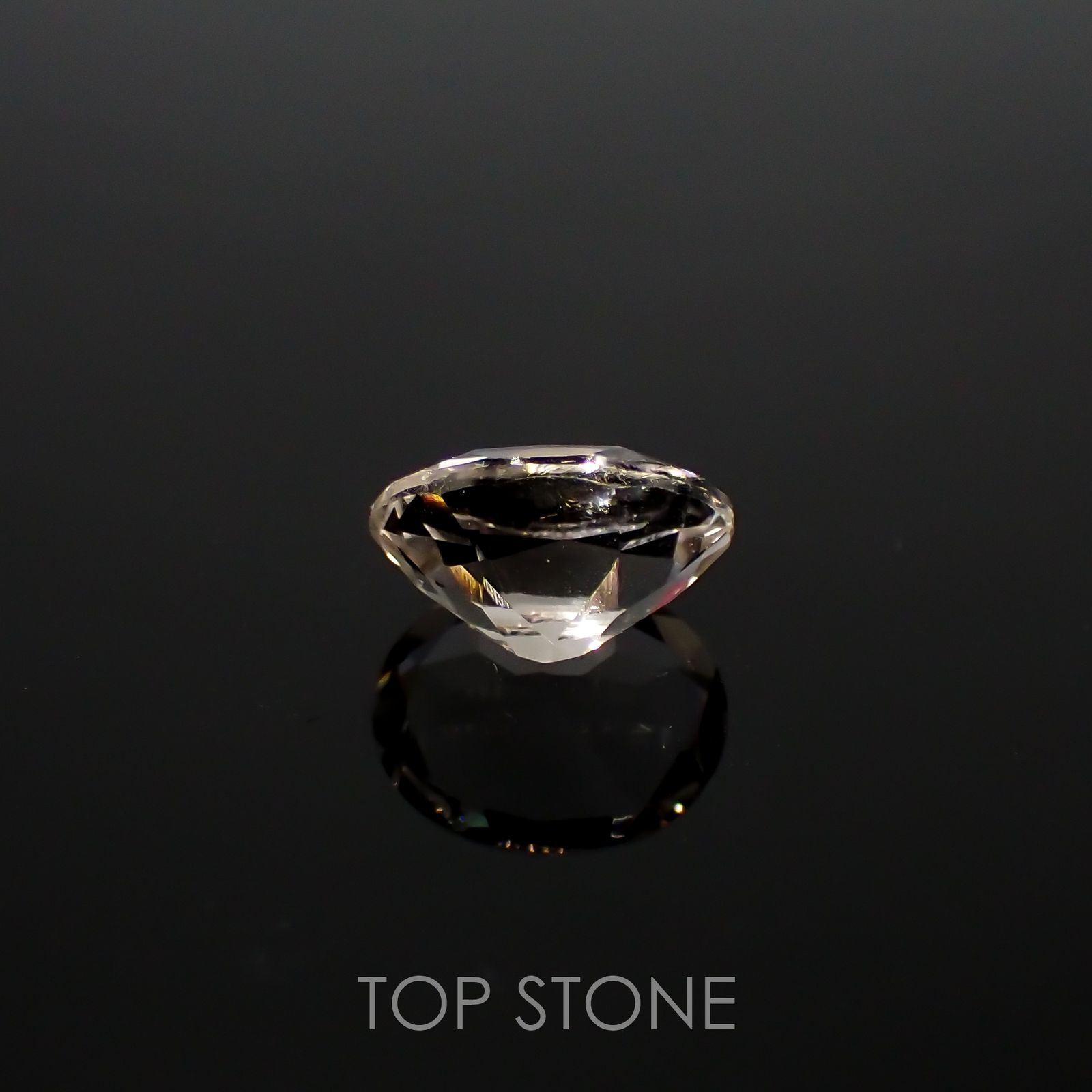 ハーキマーダイヤモンド アメリカ・ニューヨーク州産 2.49ct[220515719]10.1x8.2mm前後
