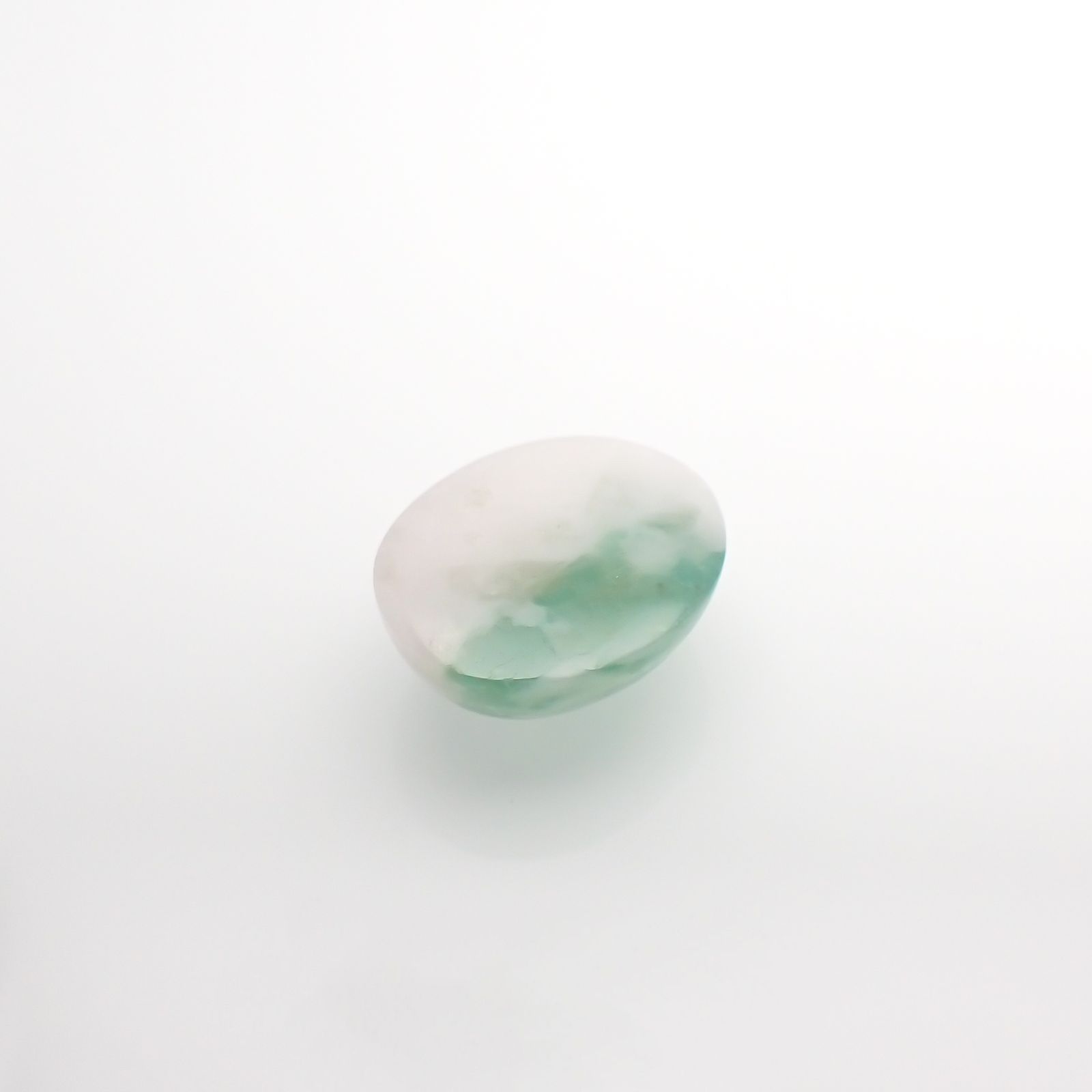 マトリックスエメラルド(エメラルドインクォーツ/フェルドスパー) ブラジル産 3.71ct[210812260]11.2×9mm前後
