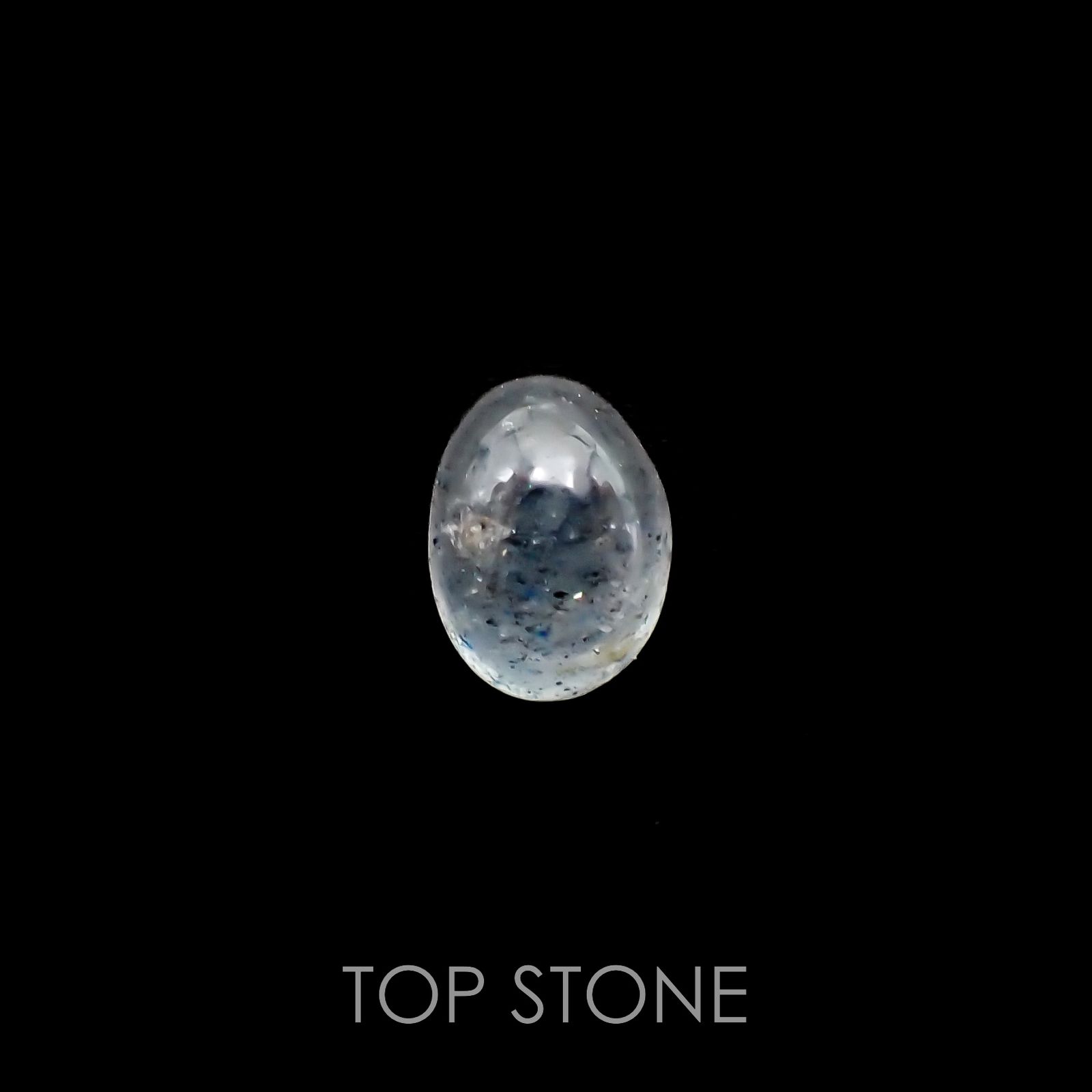 ラズライトインクォーツ(宝石名ラズライト イン クォーツ)アフガニスタン産 1.09ct 識別済[220918131]7.4x5.5mm前後