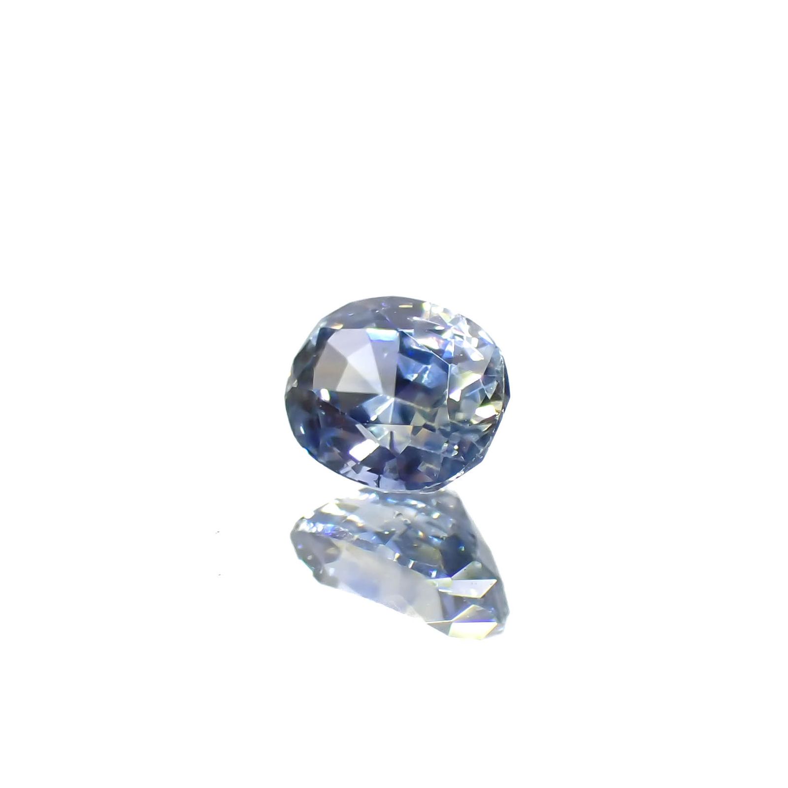 アイスブルーサファイア スリランカ産 0.36ct[230722692]4.5x3.5mm前後