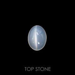 ムーンストーンキャッツアイ(宝石名ムーンストーン・キャッツアイ) インド産 1.20ct 識別済[210812722]8×5.9mm前後