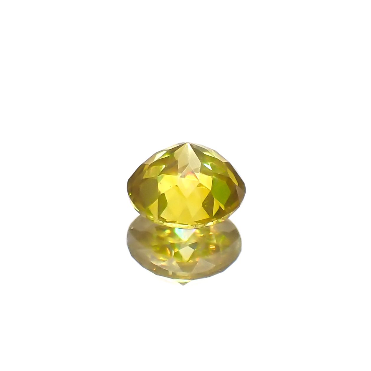スファレライト スペイン産 0.47ct[230722755]4.5x4.4mm前後