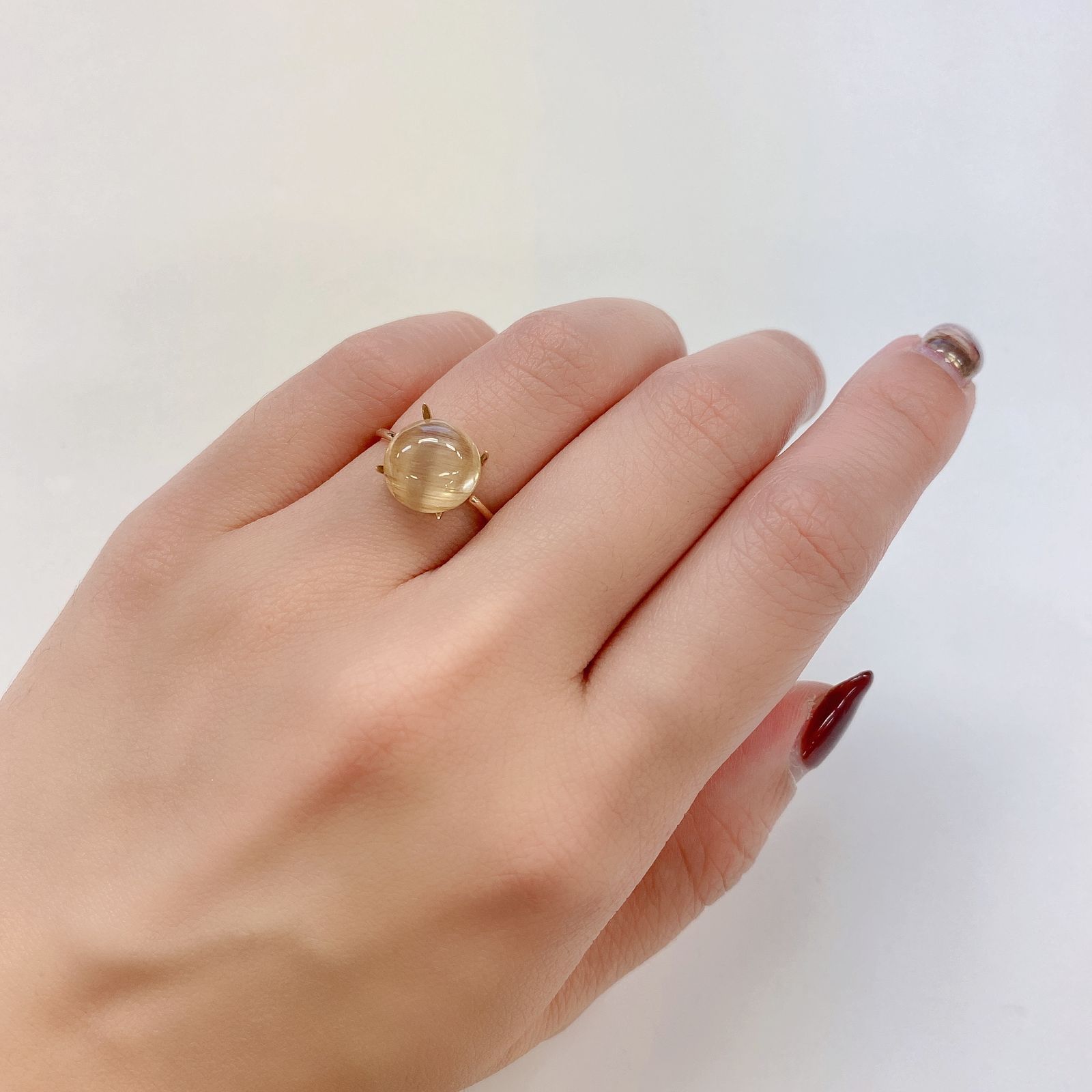 ベリルキャッツアイ(宝石名ベリル・キャッツアイ)ブラジル産 4.55ct