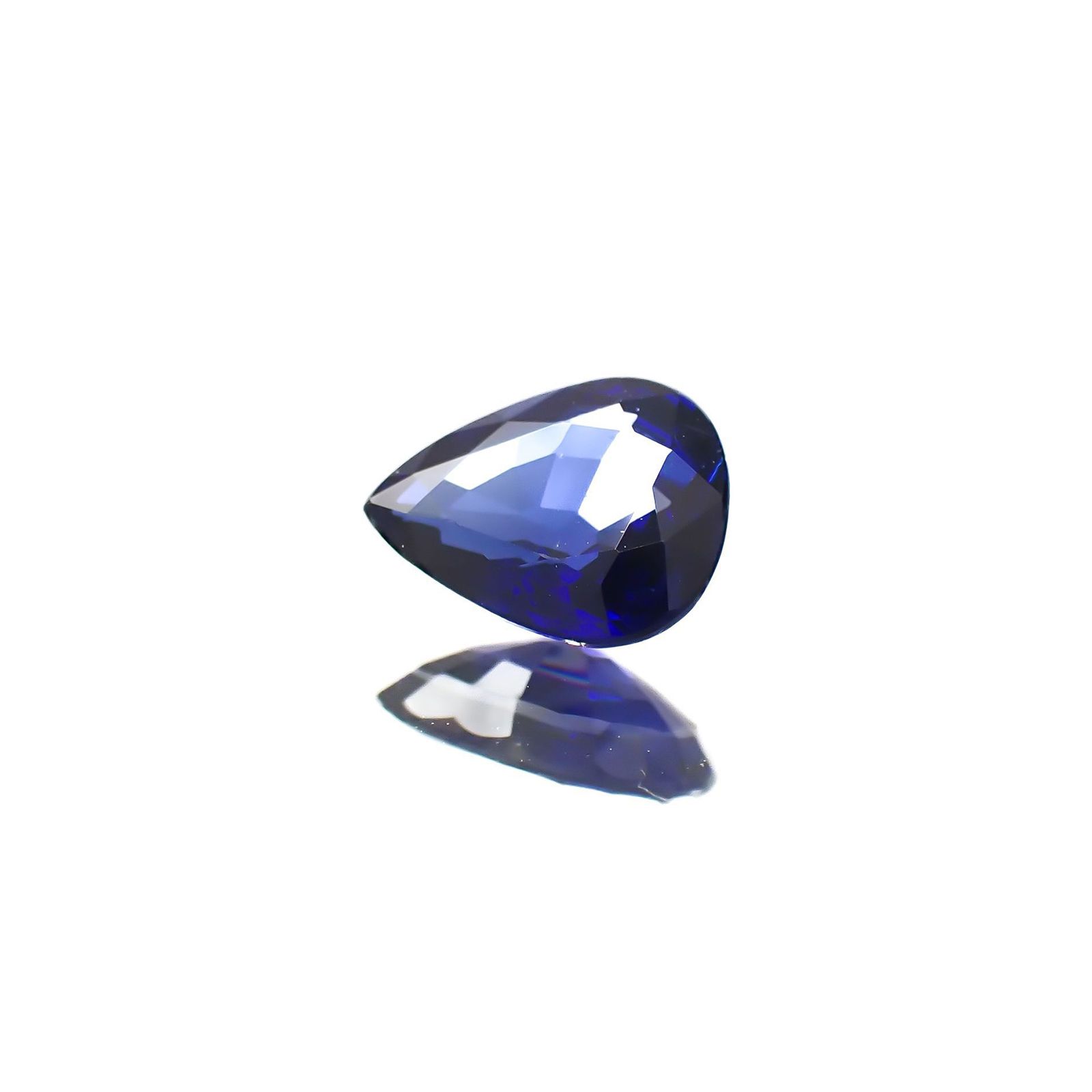 サファイア(宝石名サファイア)スリランカ/マダガスカル産 識別済 0.80ct / 6.9x5.4mm前後 [260817641]