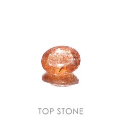 イリュージョンサンストーン(宝石名フェルドスパー)タンザニア産 2.21ct 識別済[230120115]10x7.9mm前後