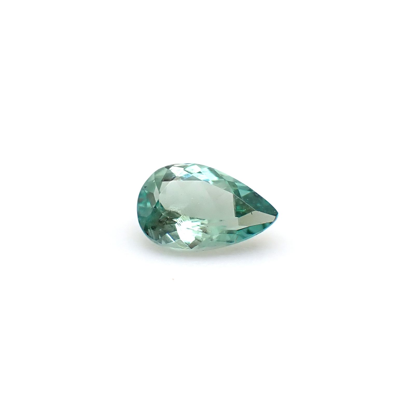 グリーンゾイサイト(宝石名グリーン・ゾイサイト)タンザニア産 識別済 0.26ct / 5.2x3.3mm前後 [260932857]