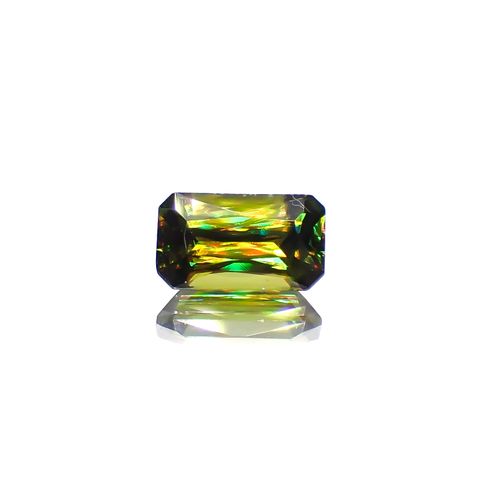 カラーチェンジスフェーン パキスタン産 1.23ct[231224743]8.2x4.6mm前後