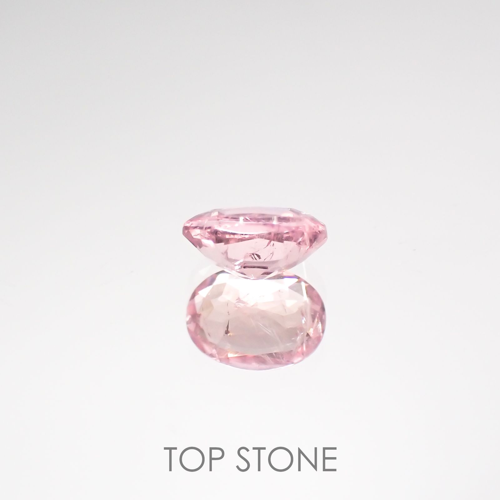 ペツォッタイト(ラズベリル)(宝石名ペツォッタイト) マダガスカル産 0.162ct ソ付(彩珠)[210711804]4×3mm前後
