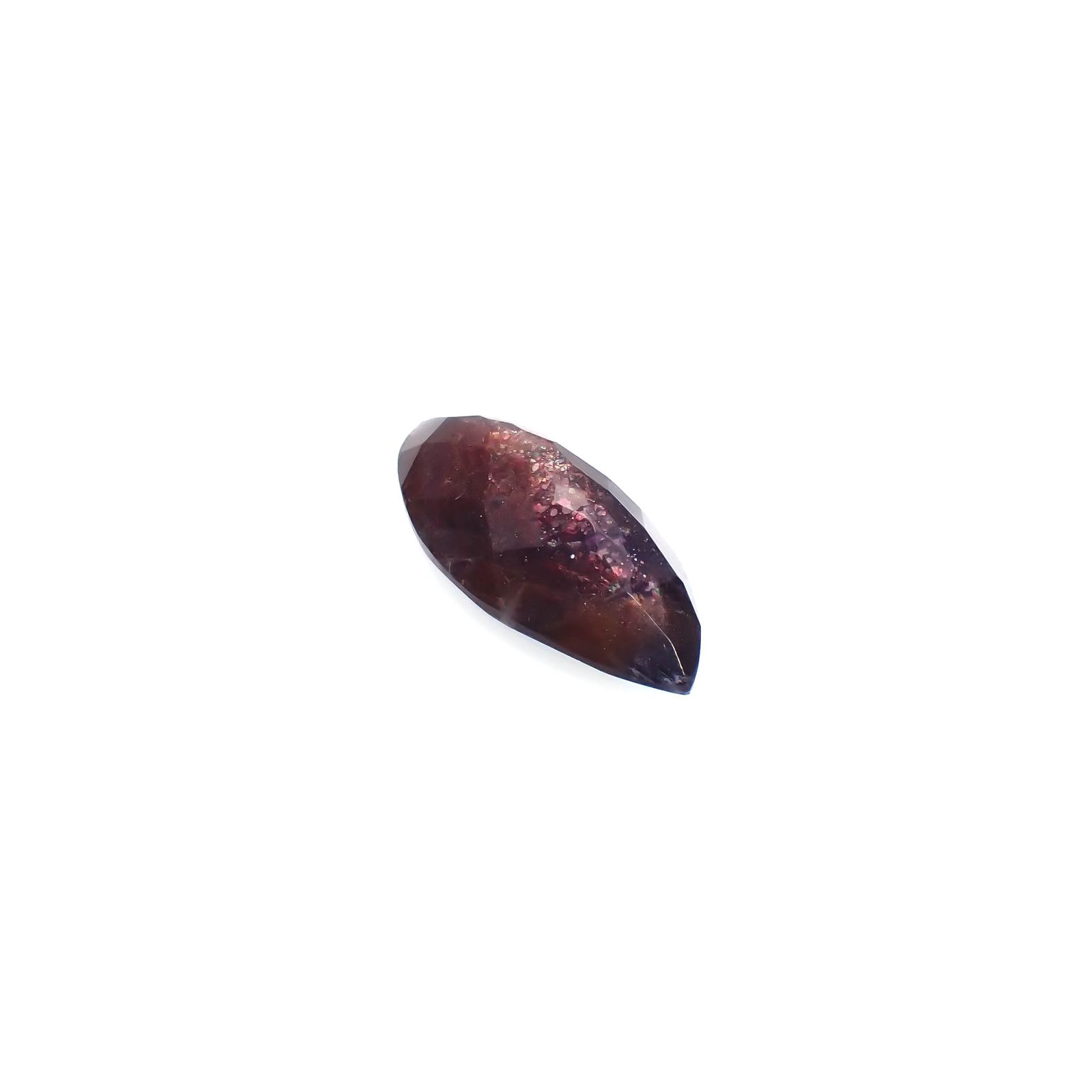 ブラッドショットアイオライト インド産 10.42ct[230622539]25.9x11.2mm前後