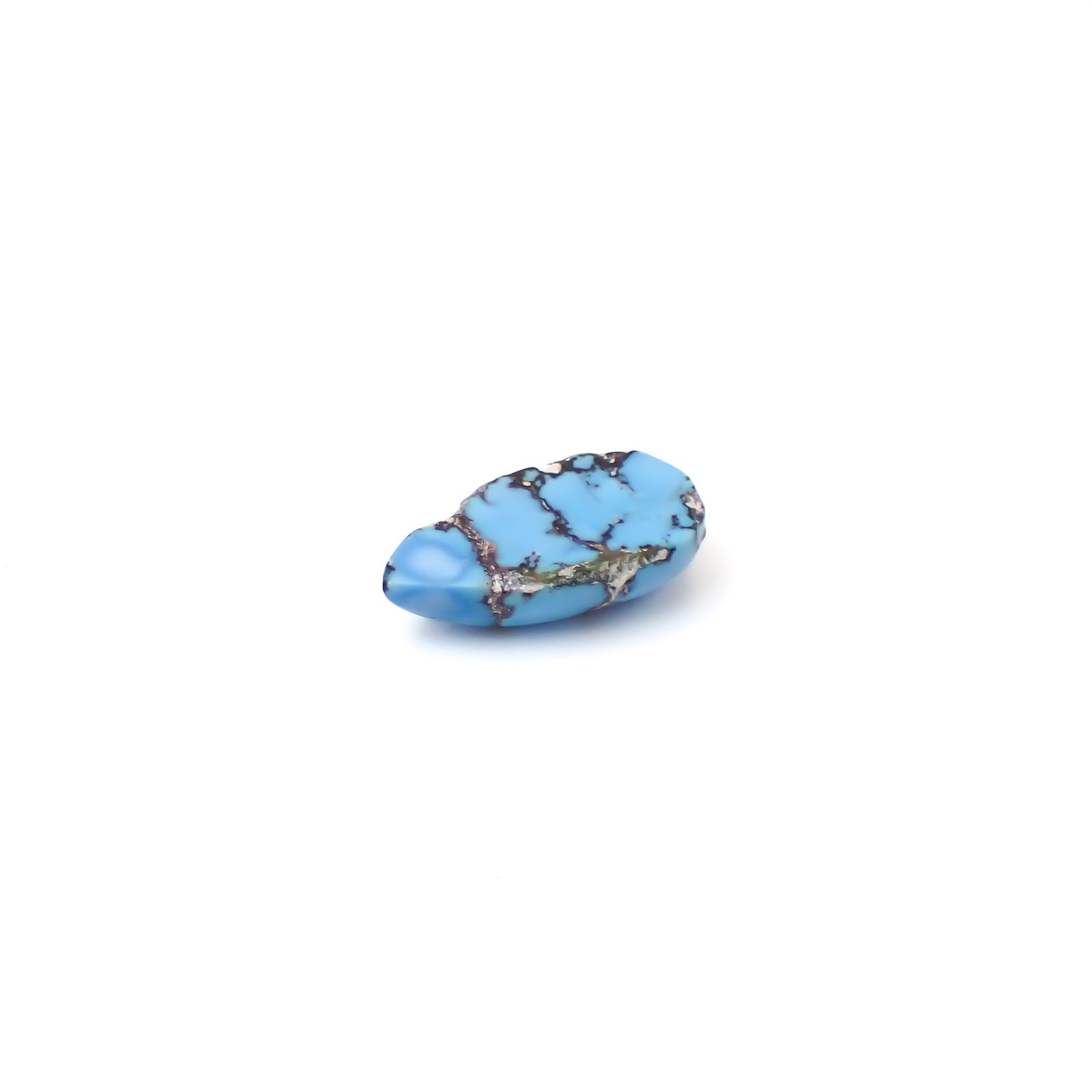 ターコイズ カザフスタン・ゴールデンヒル鉱山産 2.52ct / 13.1x7.1mm前後 [260331868]