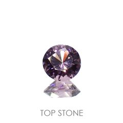 ラベンダーピンクスピネル(宝石名スピネル)ビルマ/マダガスカル産 0.29ct 識別済[220917597]4.1x4.1mm前後
