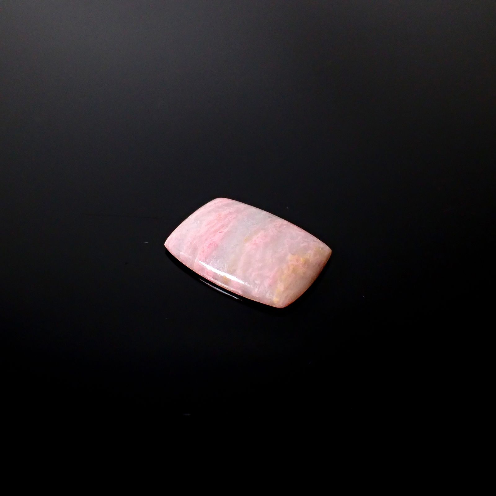 ピンクパッションクォーツ イタリア産 11.42ct [250730631]21.7x15.1mm前後