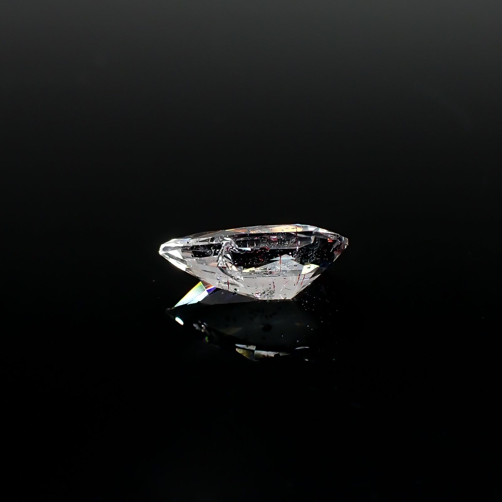 ◇カスタムカット◇ティンカーベルクォーツ ブラジル産 1.01ct[240628165]9.9x5.6mm前後