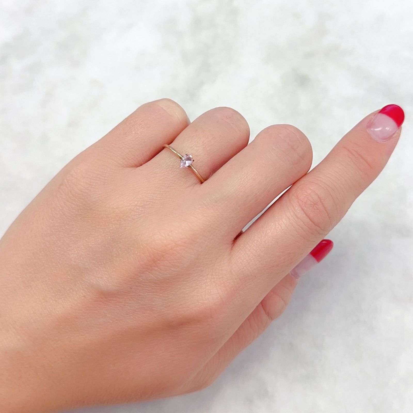 モルガナイト モザンビーク産 0.16ct[230923357]4.9x3mm前後