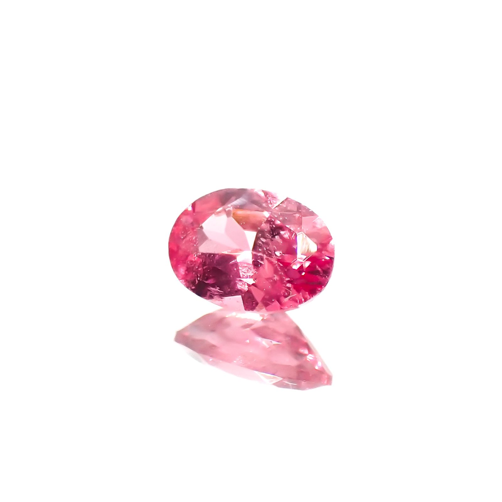 ピンクスピネル パパラチャカラー タンザニア産 0.17ct[230421856]4.1x3mm前後