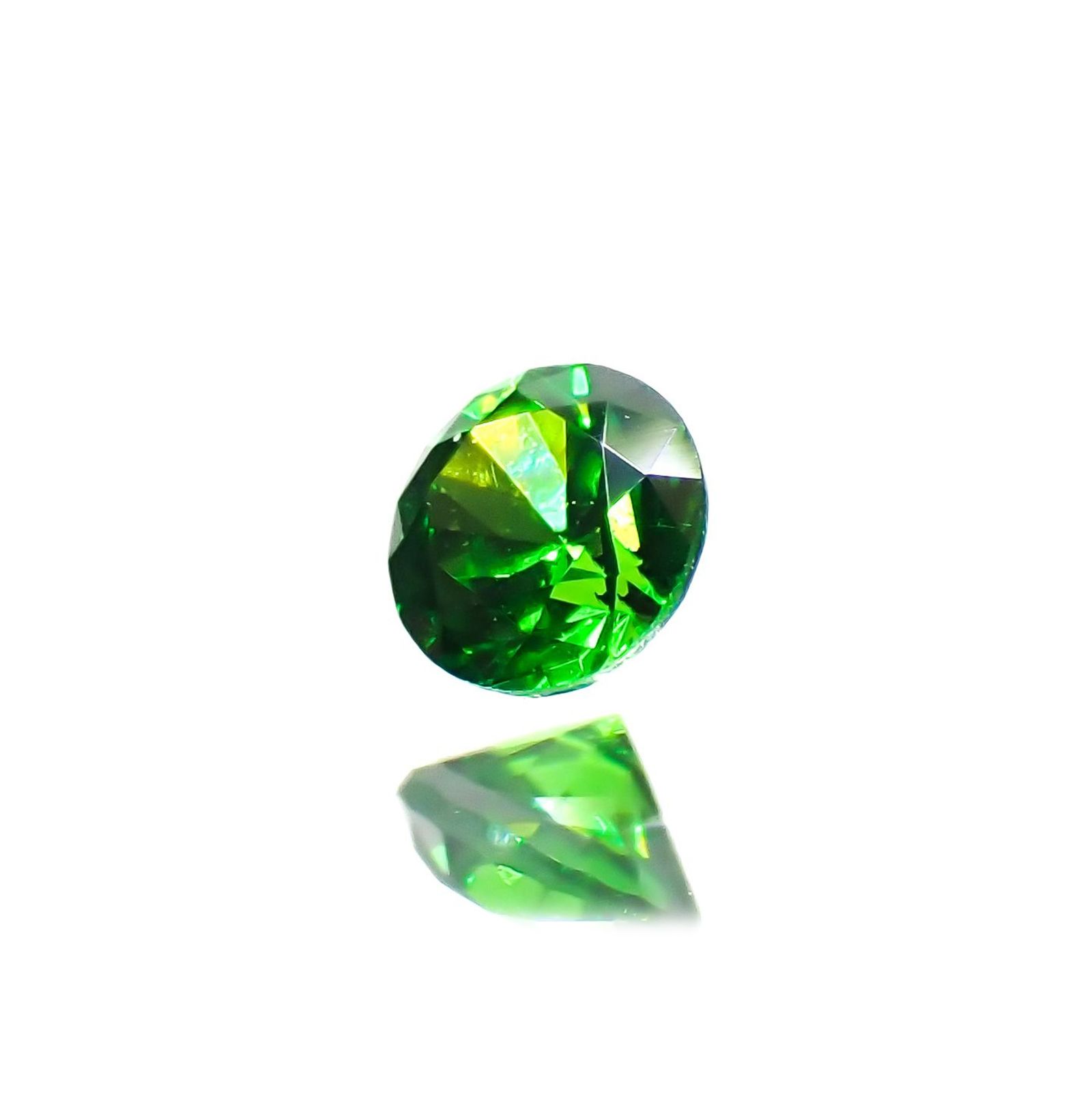 デマントイドガーネット ロシア産 0.061ct / 2.2x2.2mm前後 [230119884]