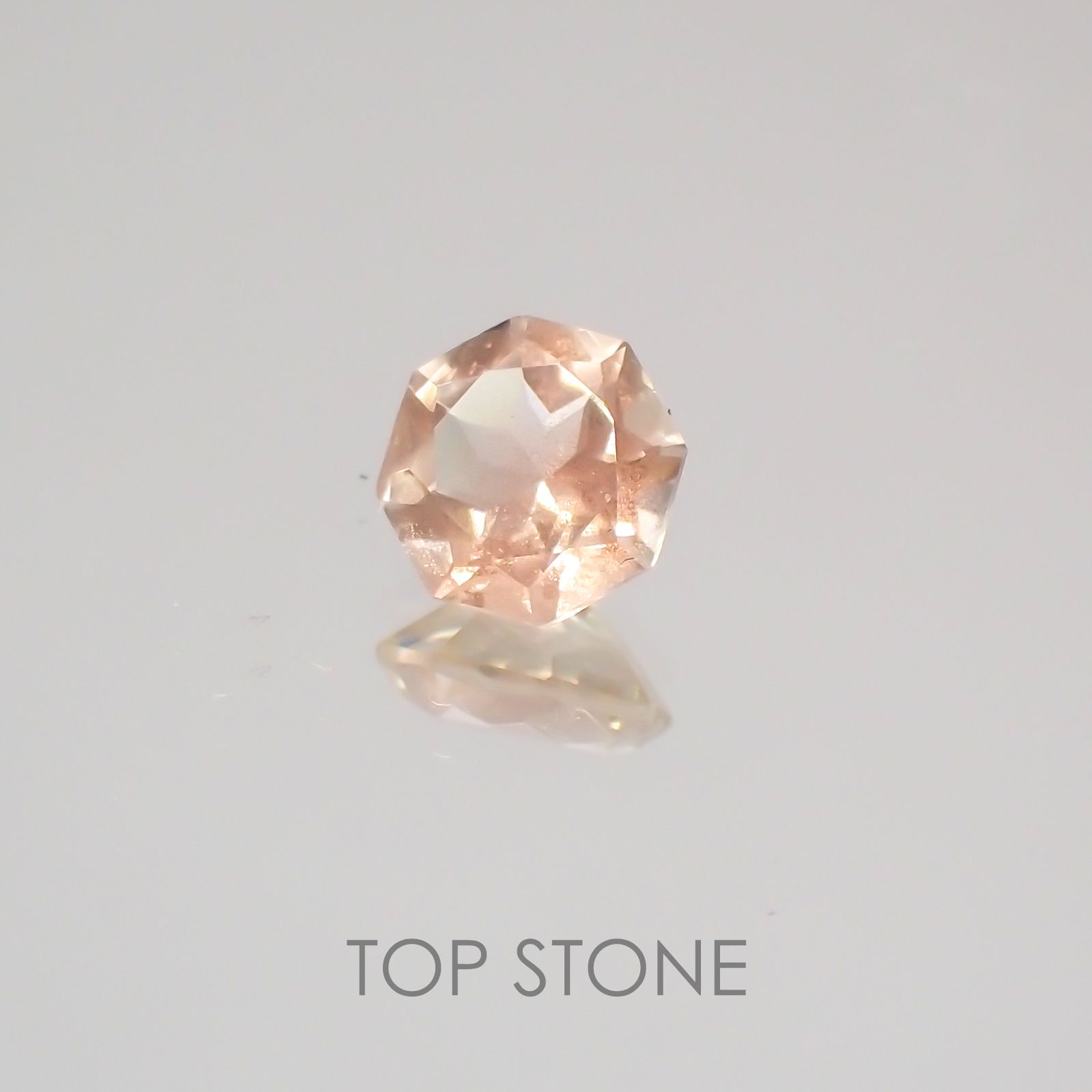 ◇オクタゴンカット◇オレゴンサンストーンSA  アメリカ産 ルース 0.45ct[210210039]5×5mm前後