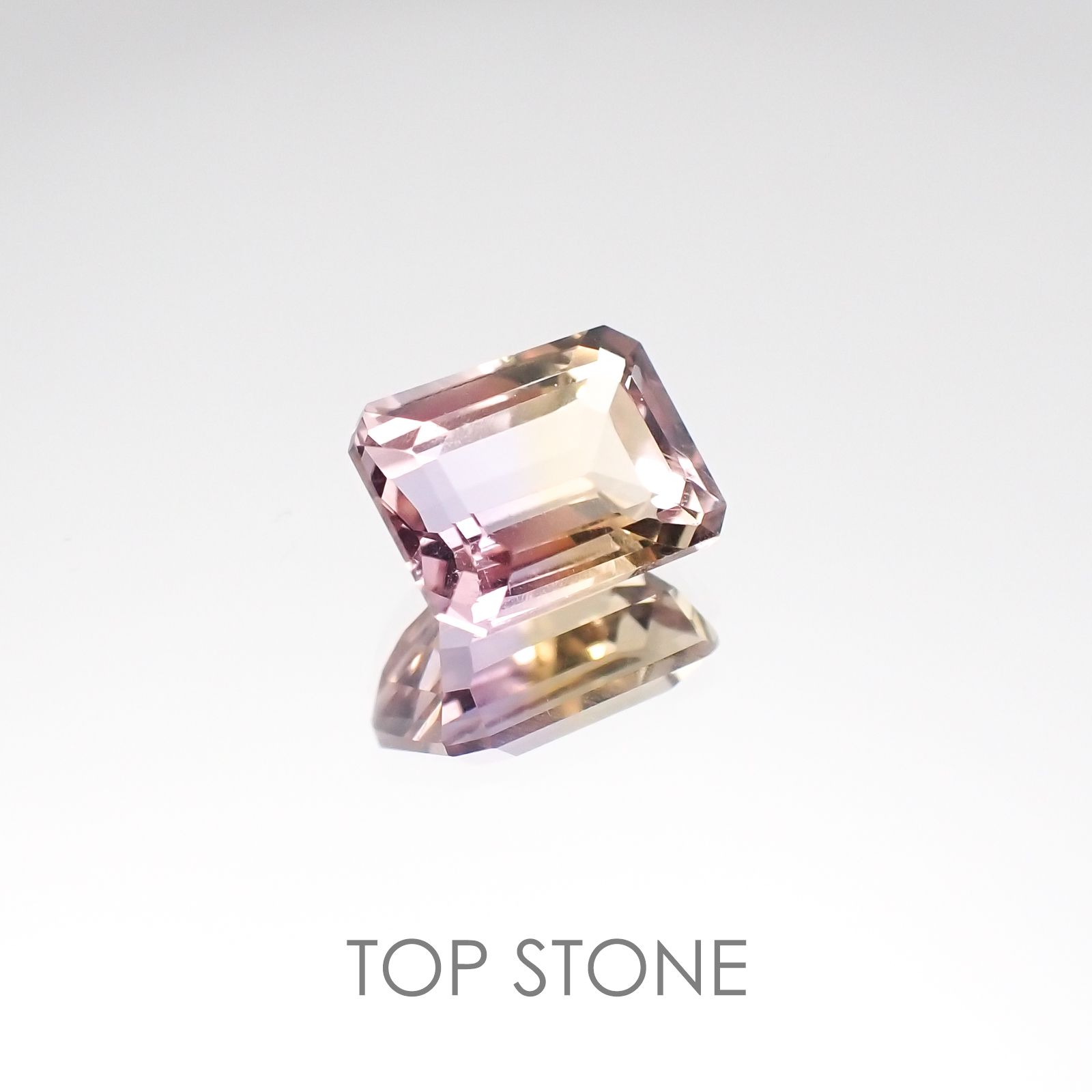 アメトリン ブラジル産 ルース 1.76ct[20117660]8.1×6.3mm前後