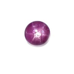 パープルスターサファイア(宝石名パープル・スター サファイア)インド産 1.66ct 識別済[230522220]6x5.9mm前後