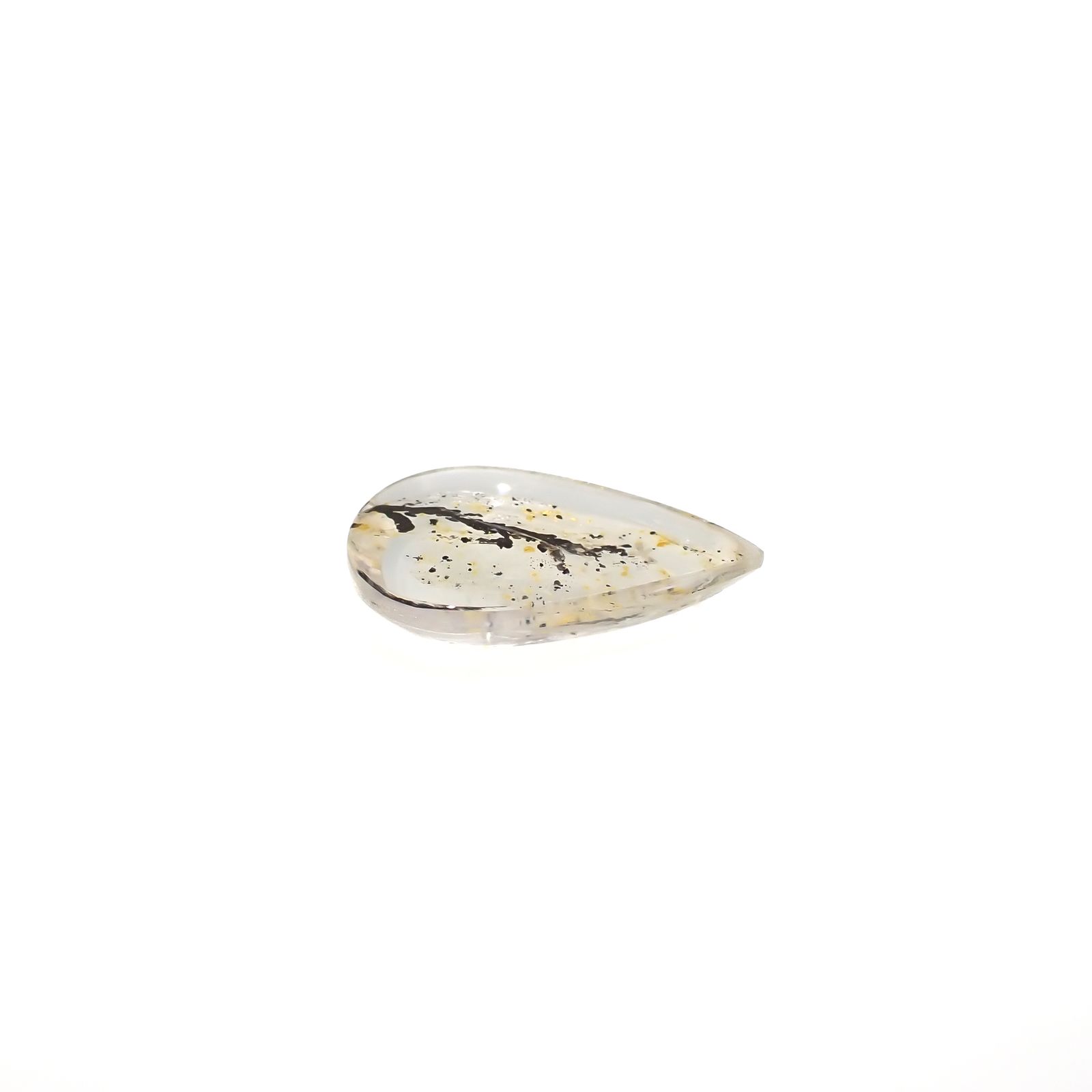 デンドリチッククォーツ ブラジル産 3.96ct[230521965]16.2x9.2mm前後
