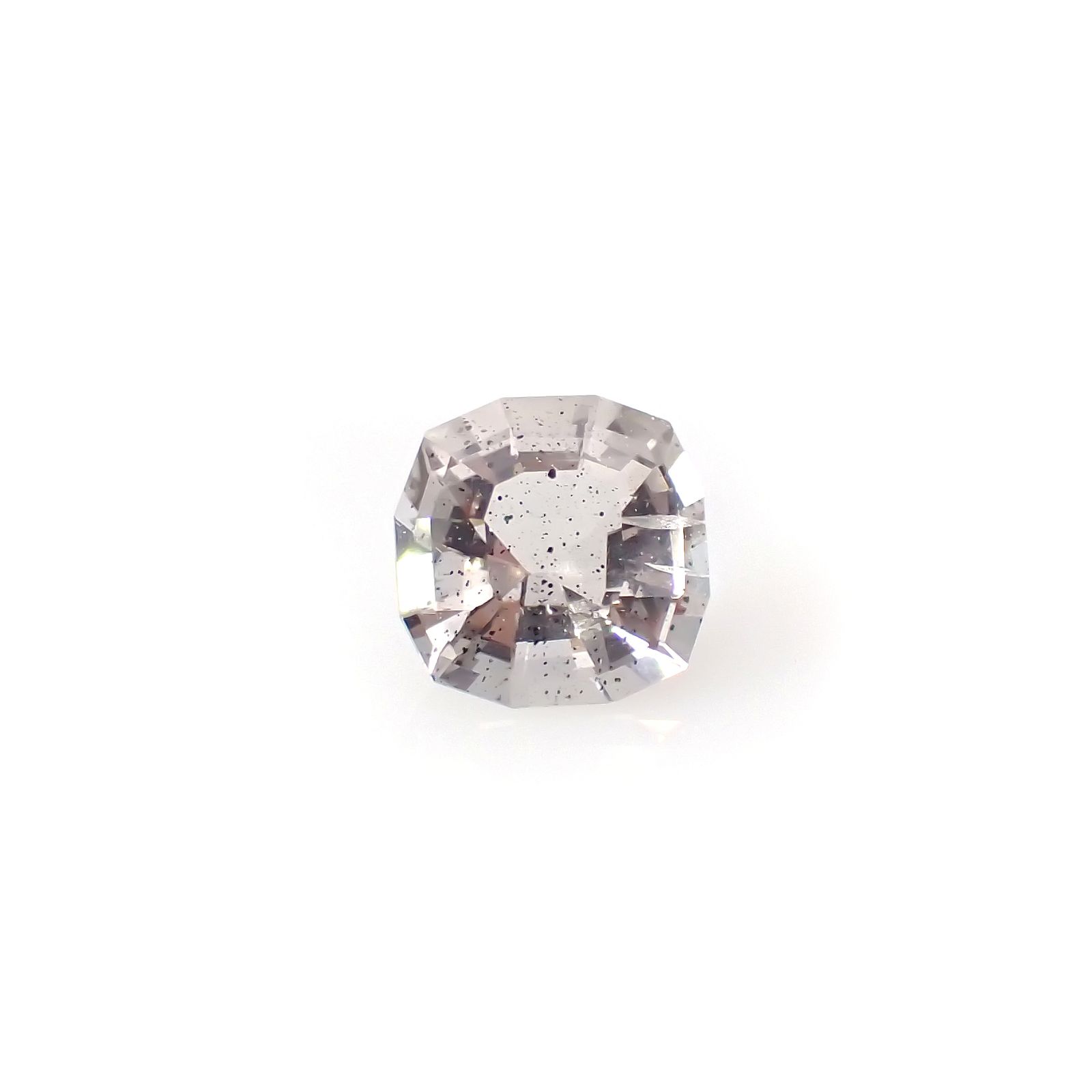 ◇カスタムカット◇ティンカーベルクォーツ ブラジル産 1.04ct[240125451]6.9x6.7mm前後