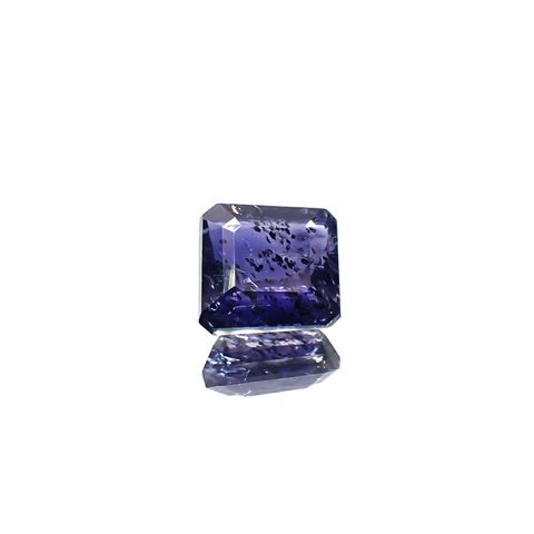 ◇プリンセスカット◇アイオライトサンストーン(宝石名アベンチュリン・アイオライト)インド/ブラジル産 0.98ct 識別済[231224432]6x6mm前後