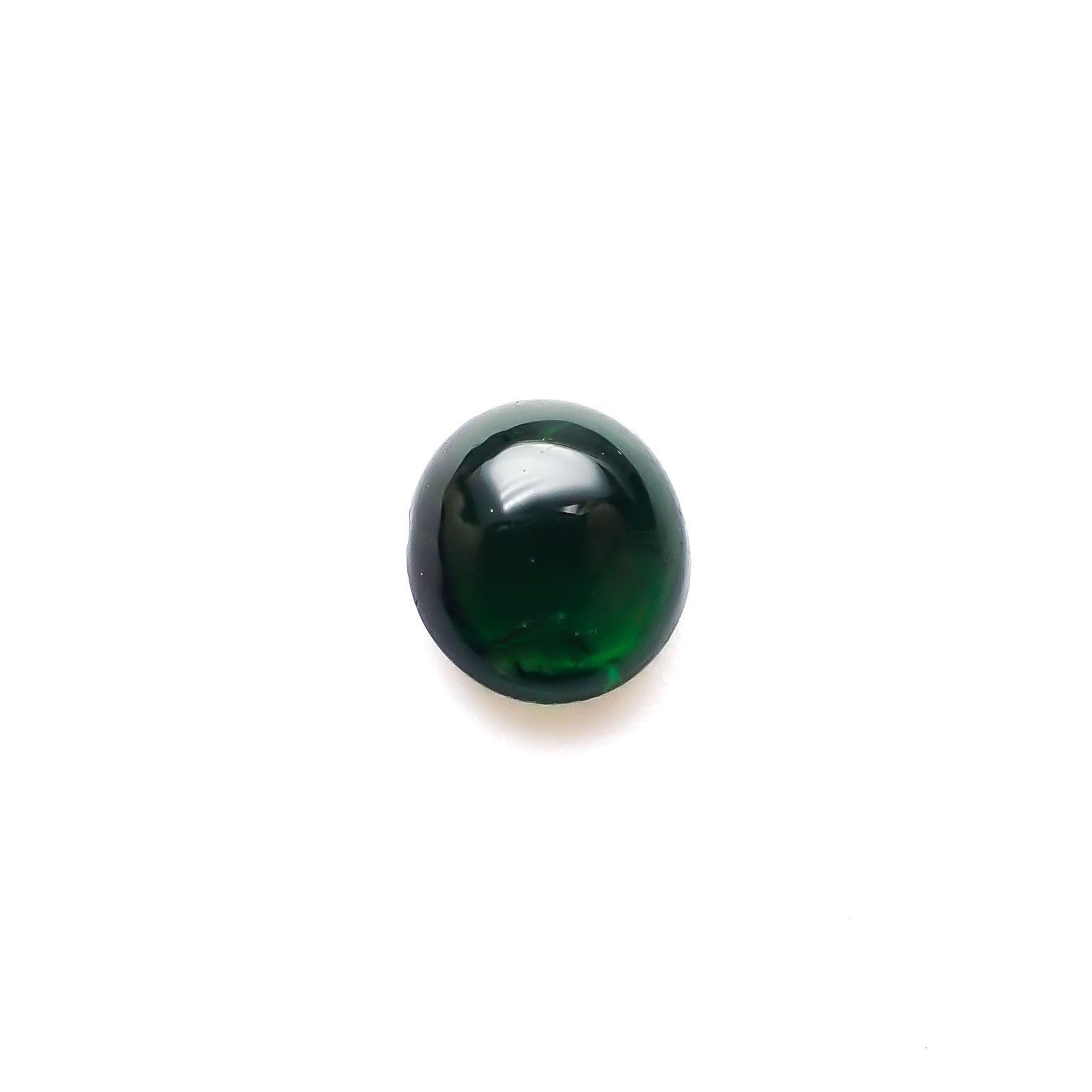 クロムトルマリン タンザニア産 0.94ct[240527782]6.5x5.7mm前後
