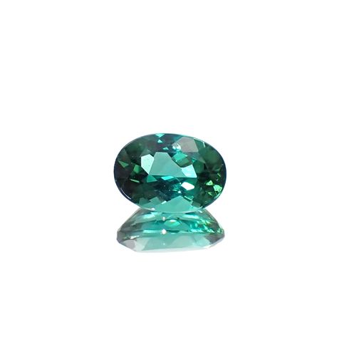 ブルーグリーントルマリン ブラジル産 0.87ct[230923528]7.1x5mm前後