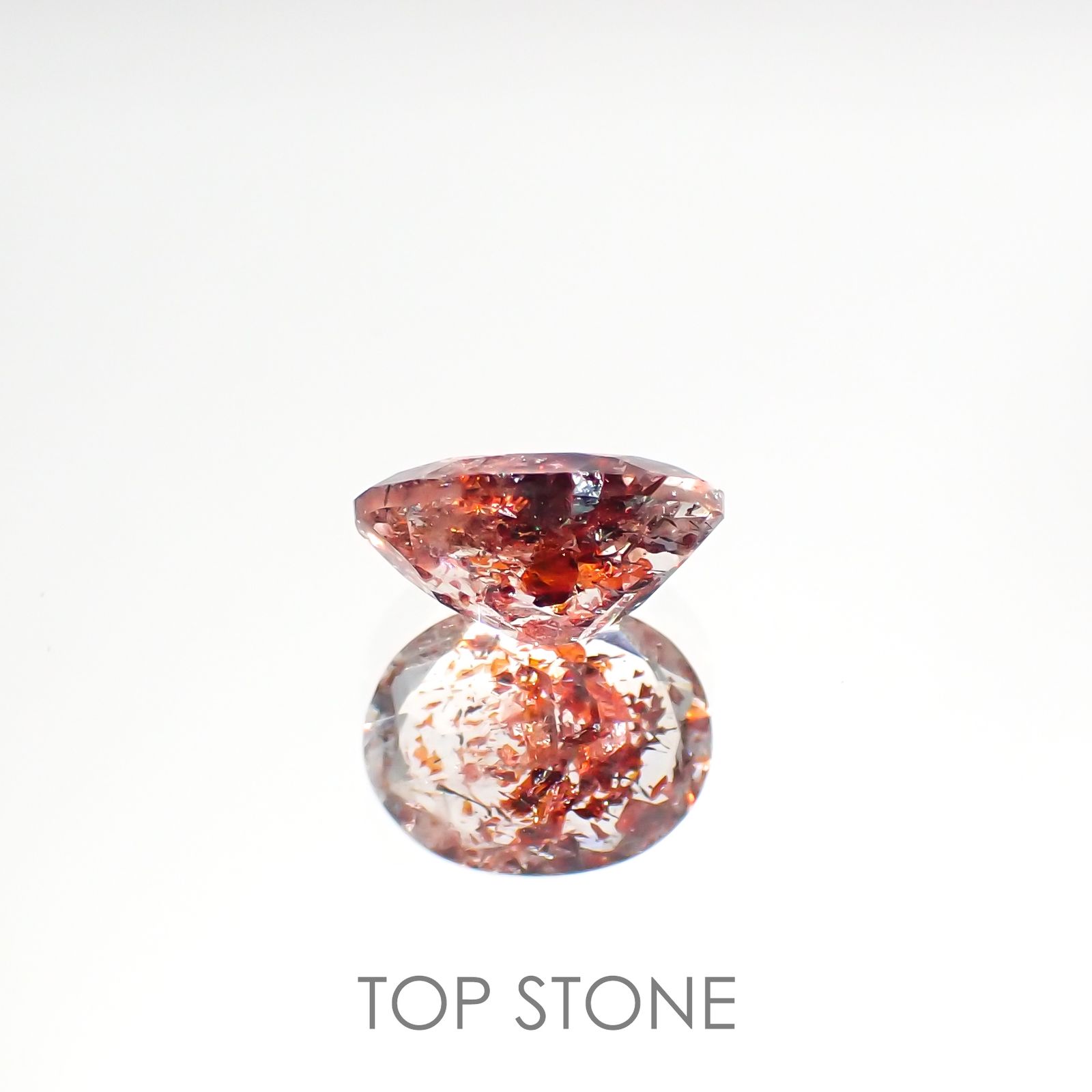 ファイヤークォーツ ナイジェリア産 1.45ct[220114753]8.7x6.8mm前後