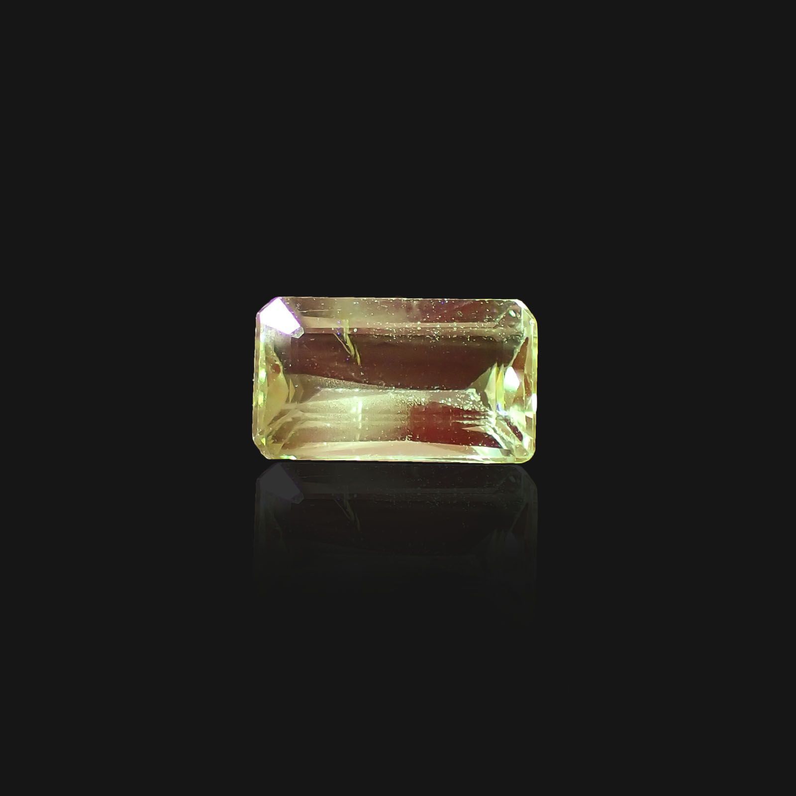 ミントガーネット(宝石名グリーン グロッシュラー・ガーネット)タンザニア・メレラニ鉱山産 1.26ct 識別済[230522257]8x4.7mm前後