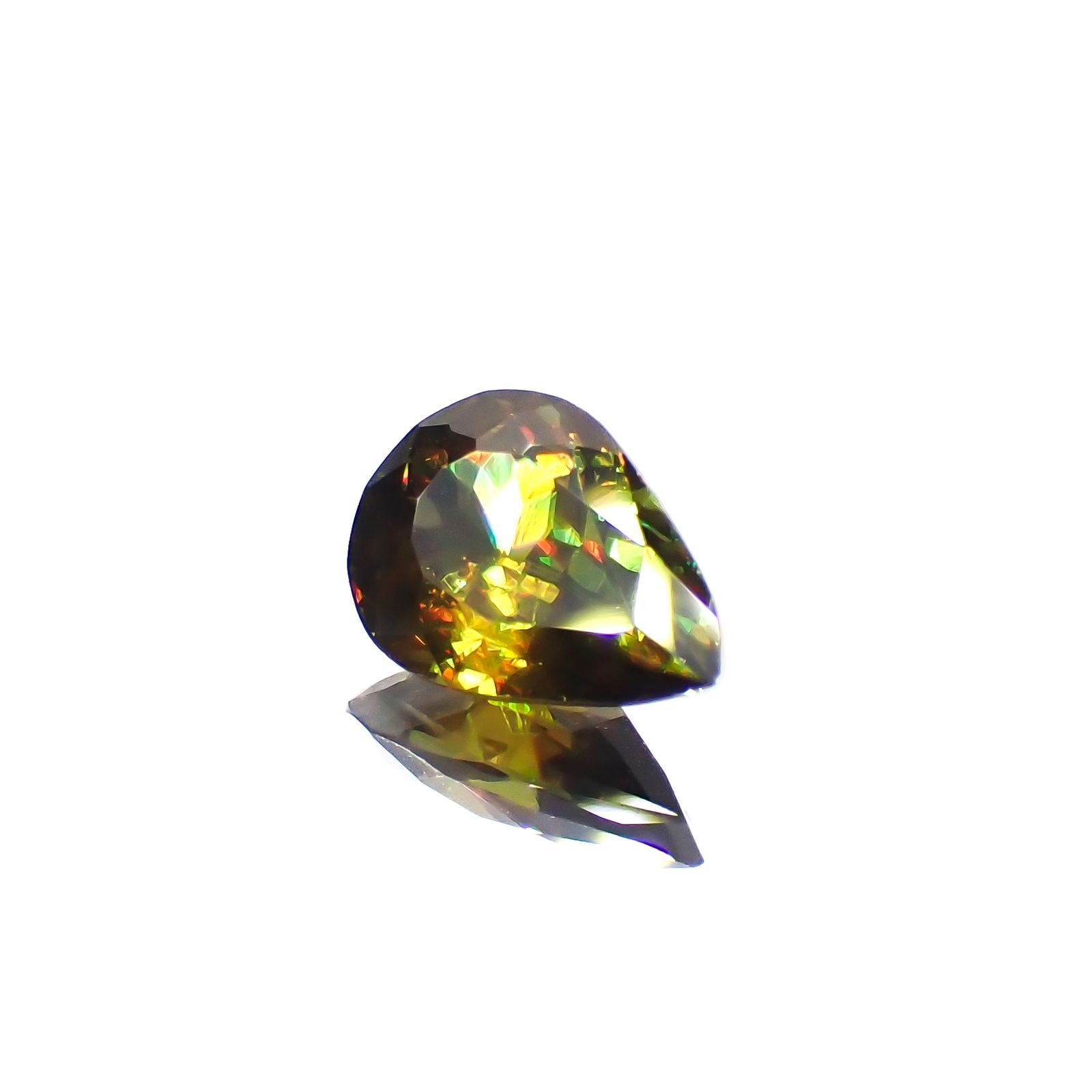 カラーチェンジスフェーン パキスタン産 0.98ct[221119182]7.8x5