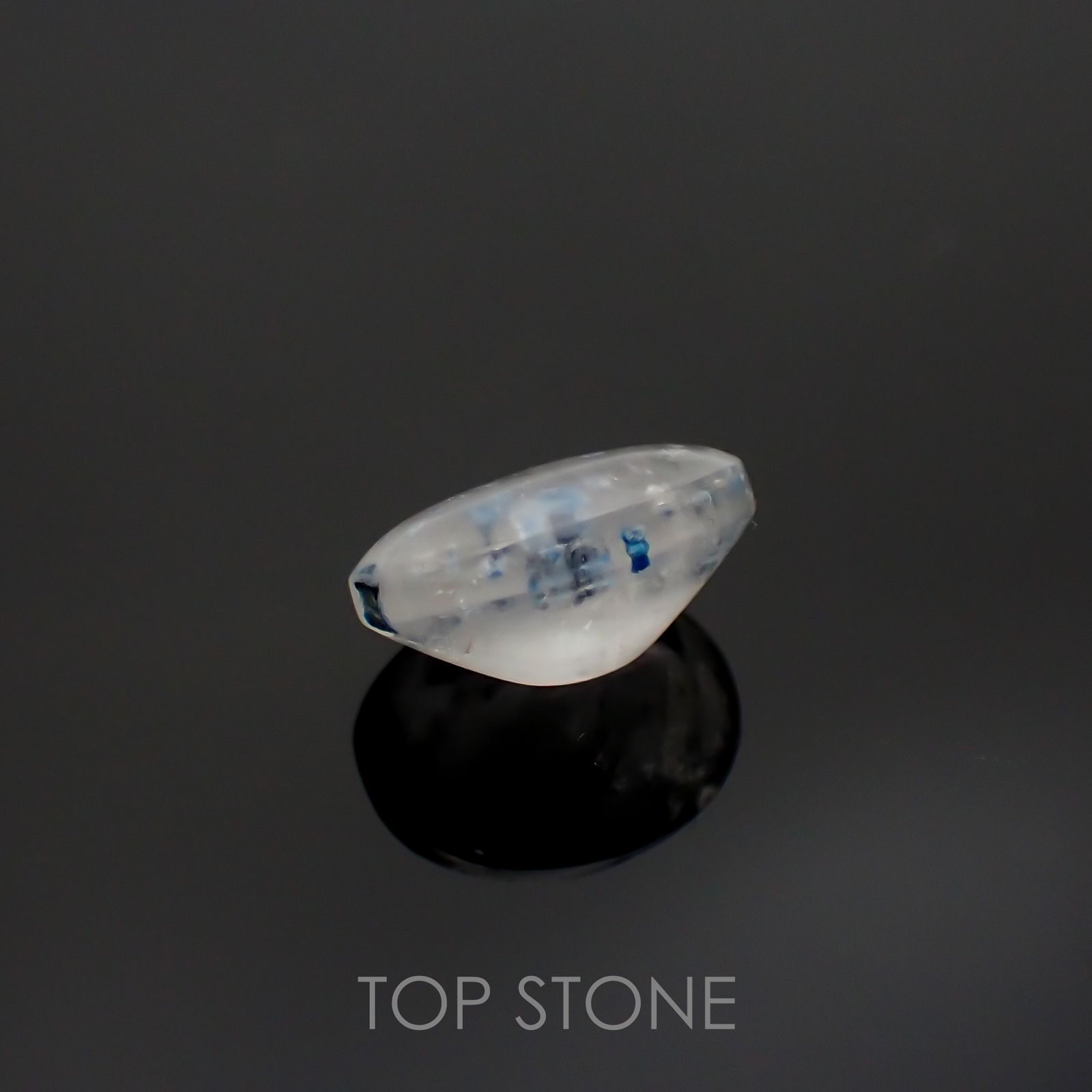 ◇バフカット◇パライバクォーツ ブラジル産 2.64ct[220115029]10.3x7.6mm前後