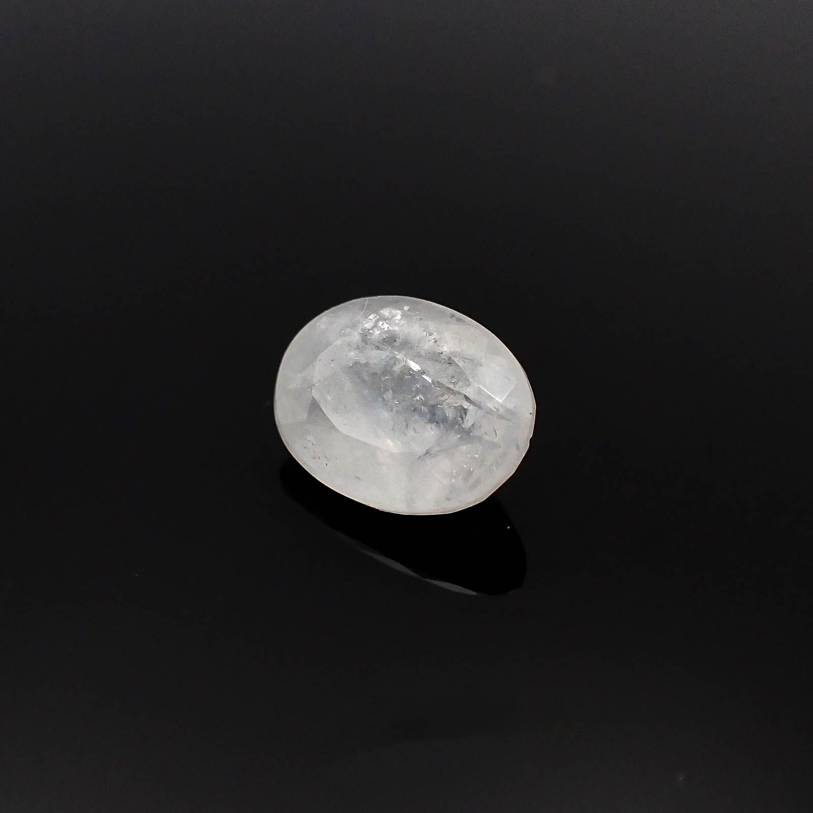 ユークレース(宝石名ユークレース)ブラジル産 1.393ct ソ付(彩珠)[230722918]8.4x6.2mm前後