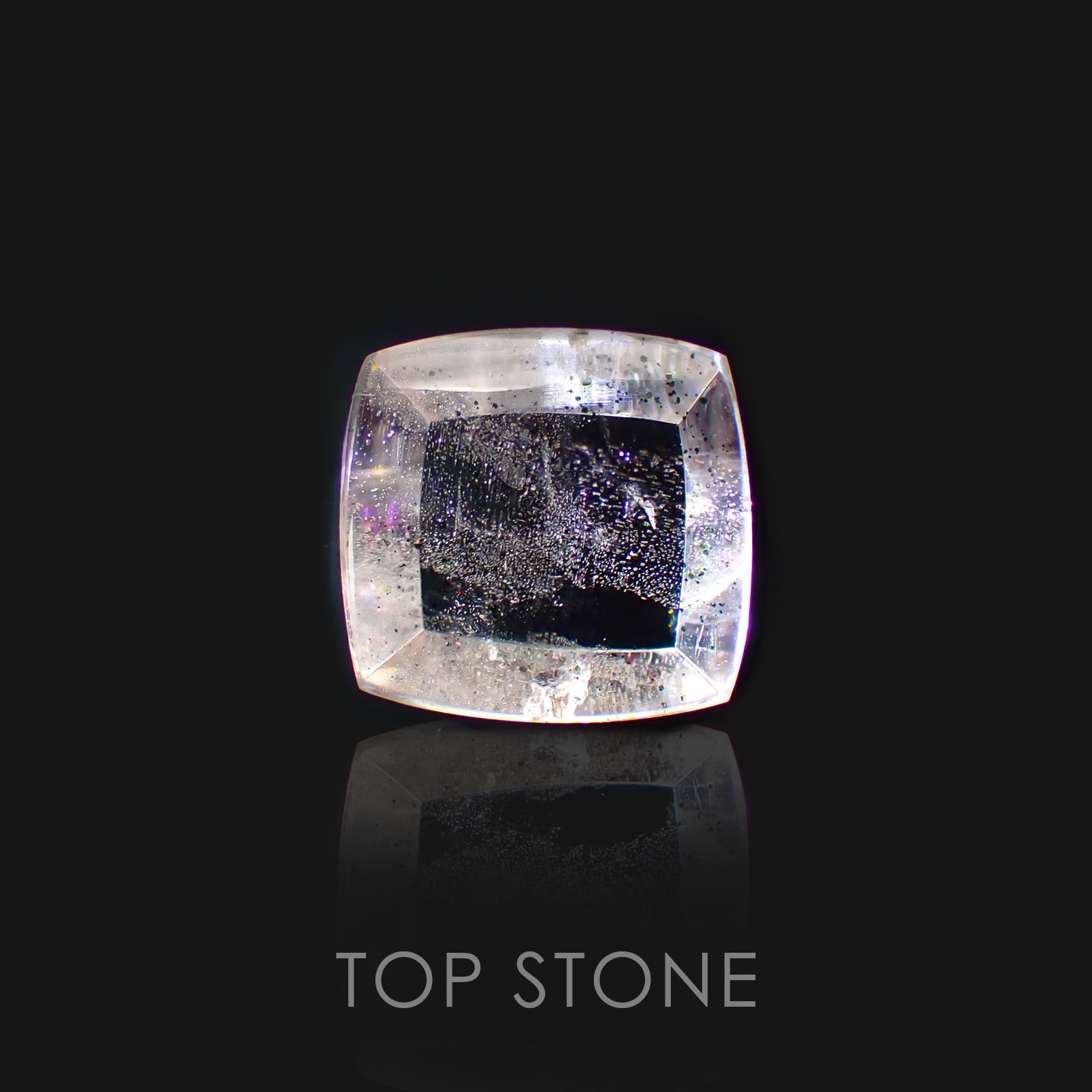 ティンカーベルクォーツ ブラジル産 ルース 7.29ct[20118107]12.1×11.6mm前後