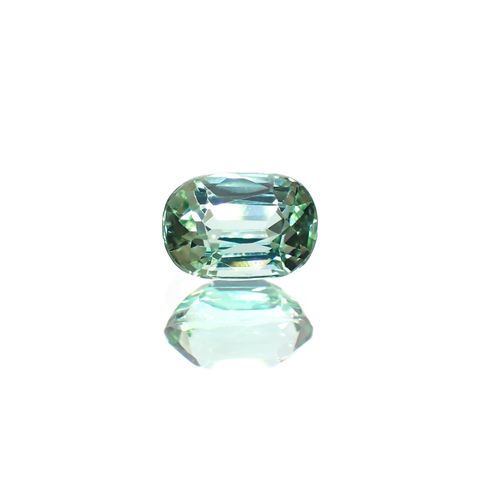 ブルーグリーントルマリン アフガニスタン産 0.59ct / 5.8x4mm前後 [220114091]