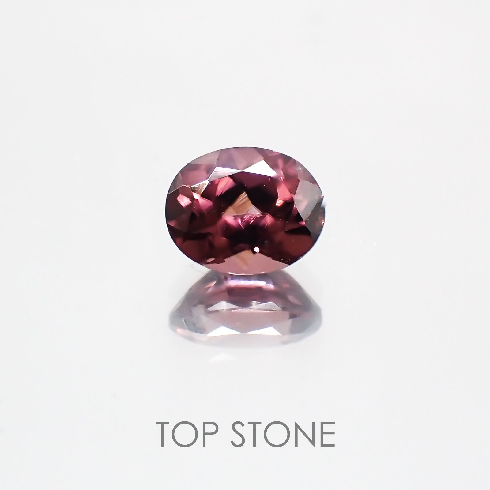 ピンクジルコン スリランカ,カンボジア産 ルース 0.56ct[21029787]5×3.9mm前後