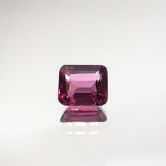 マラヤガーネット(宝石名ガーネット) タンザニア産 1.27ct 識別済[210711878]6.4×5.4mm前後