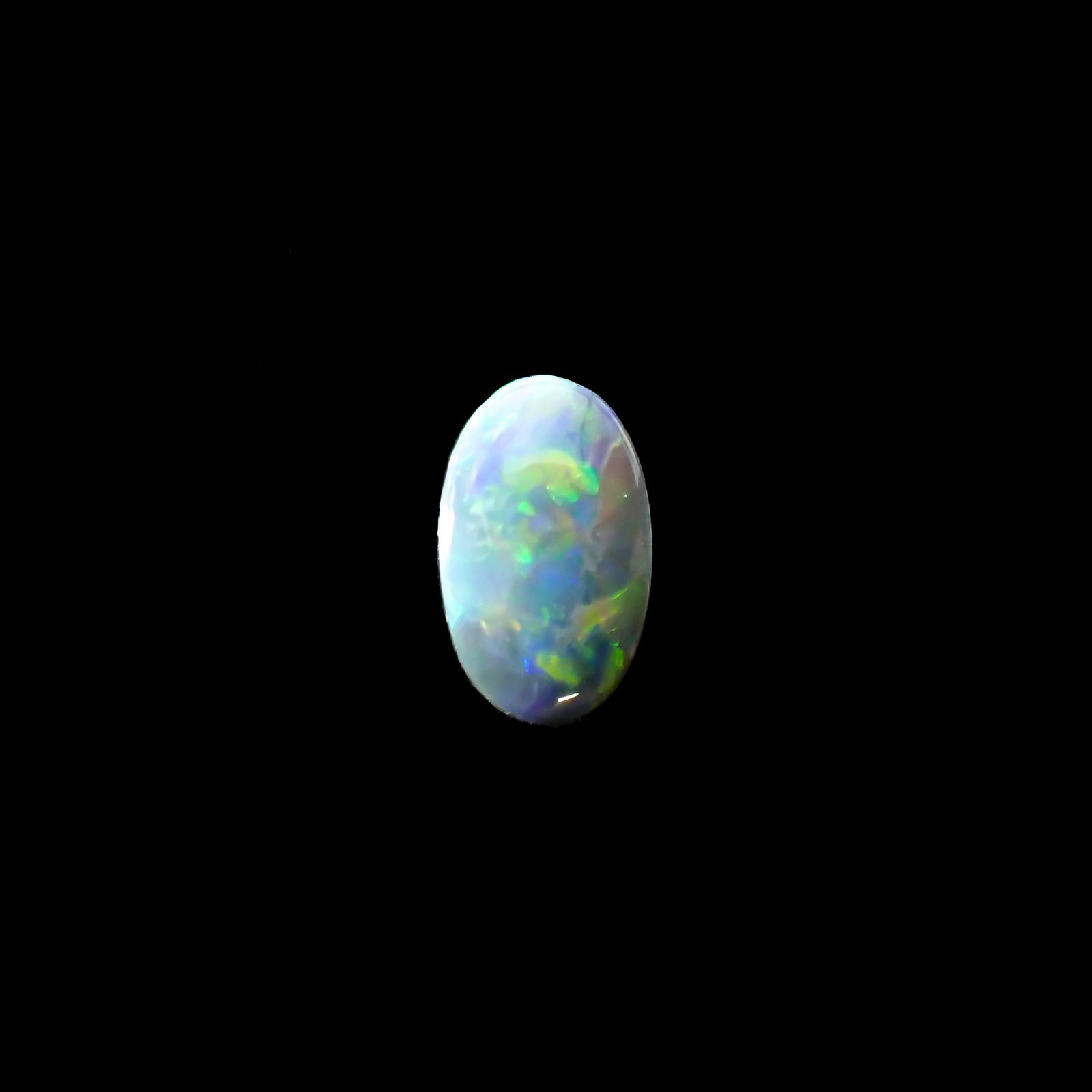 ボルダーオパール 原石磨き オーストラリア産 0.61ct[231225152]8.3x5mm前後