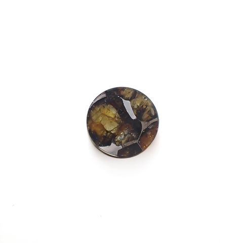 パラサイト隕石Sericho トリプレット 発見地:ケニア 3.88ct[240125719]12.1x12.1mm前後